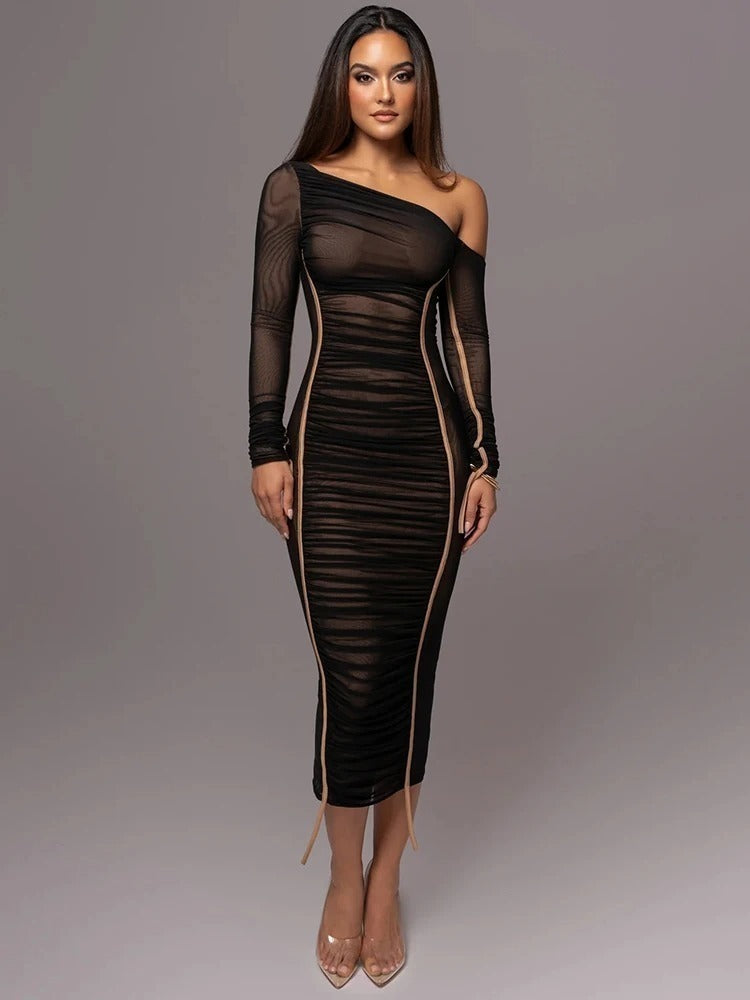 Vestido Midi Tule - Emma