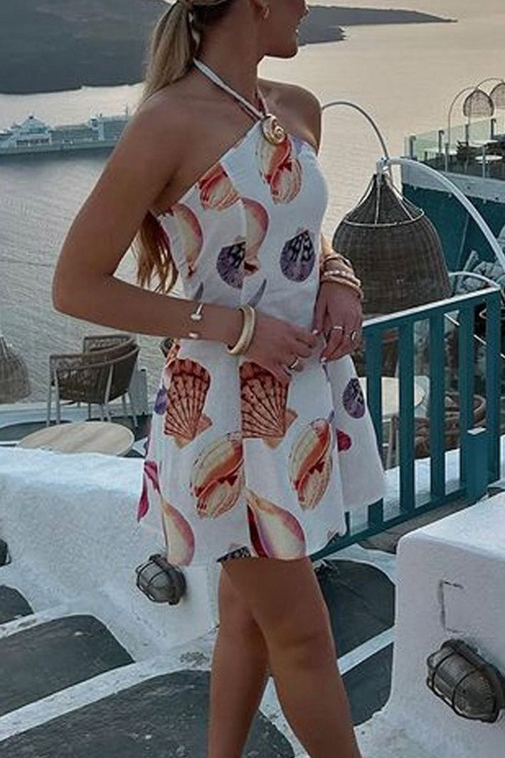 Vestido Freya Mini – Bouquet à Beira-Mar