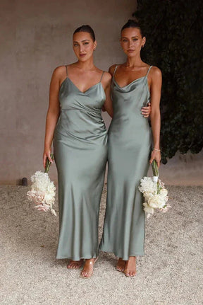 Vestido Longo Sofia – Verde Claro