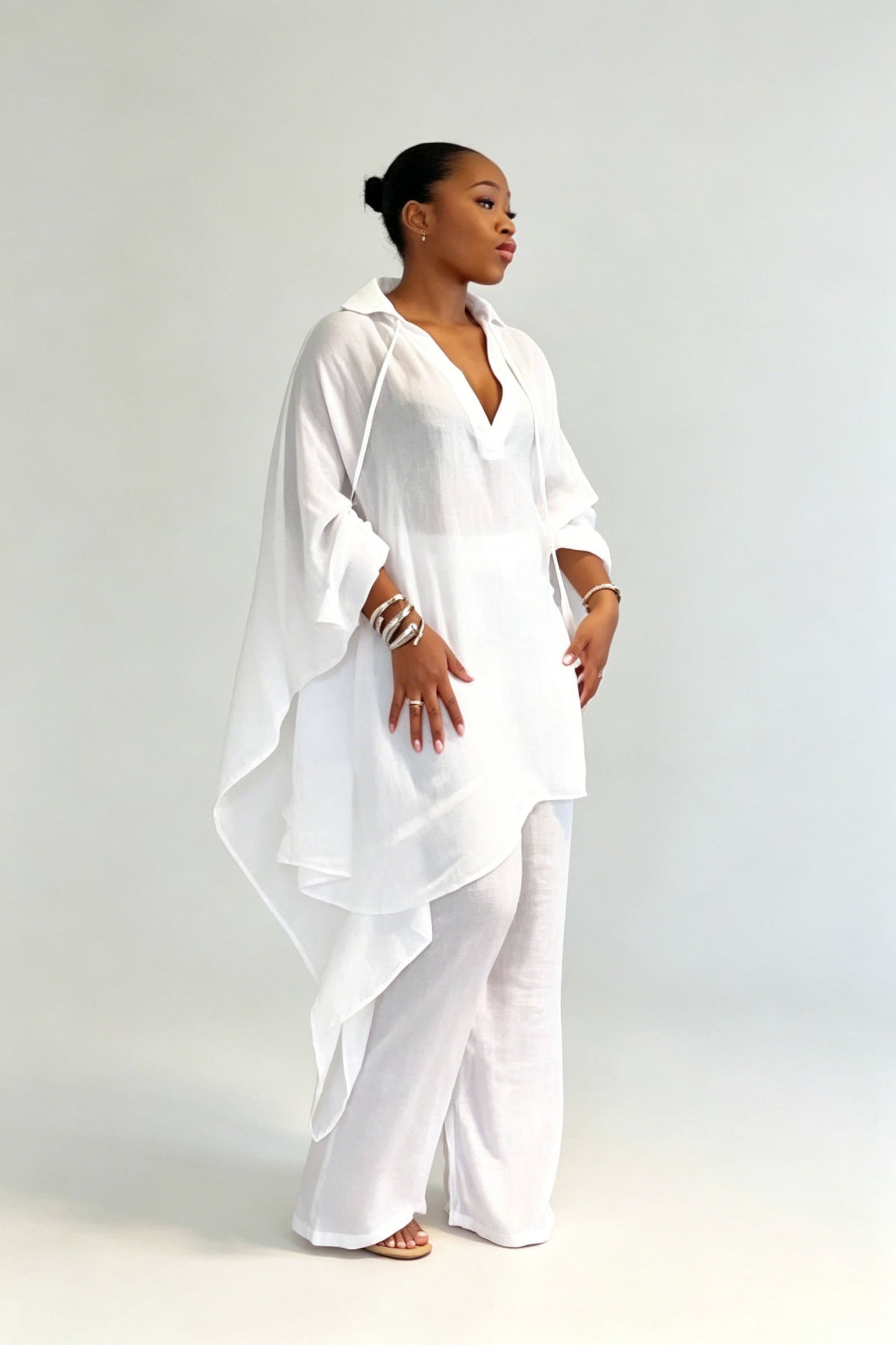 Conjunto Valérie Resort Branco