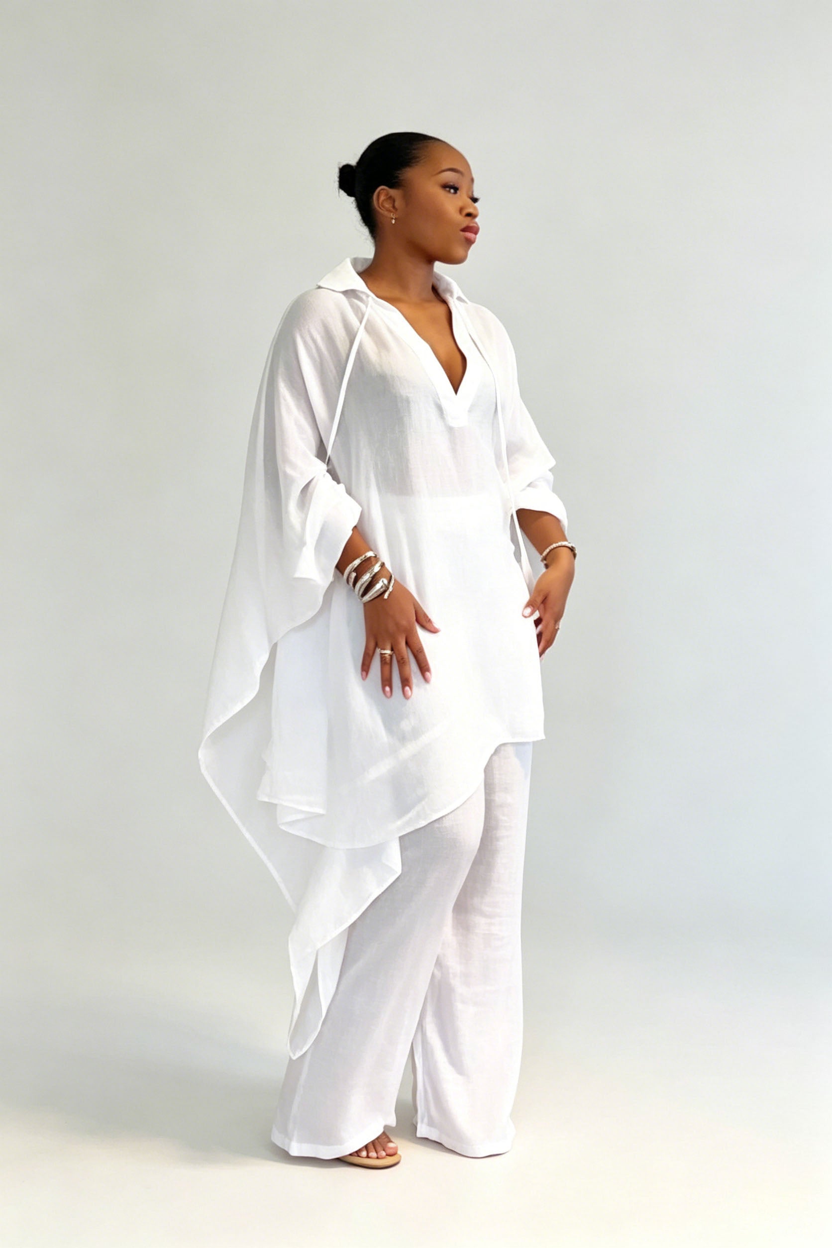 Conjunto Valérie Resort Branco