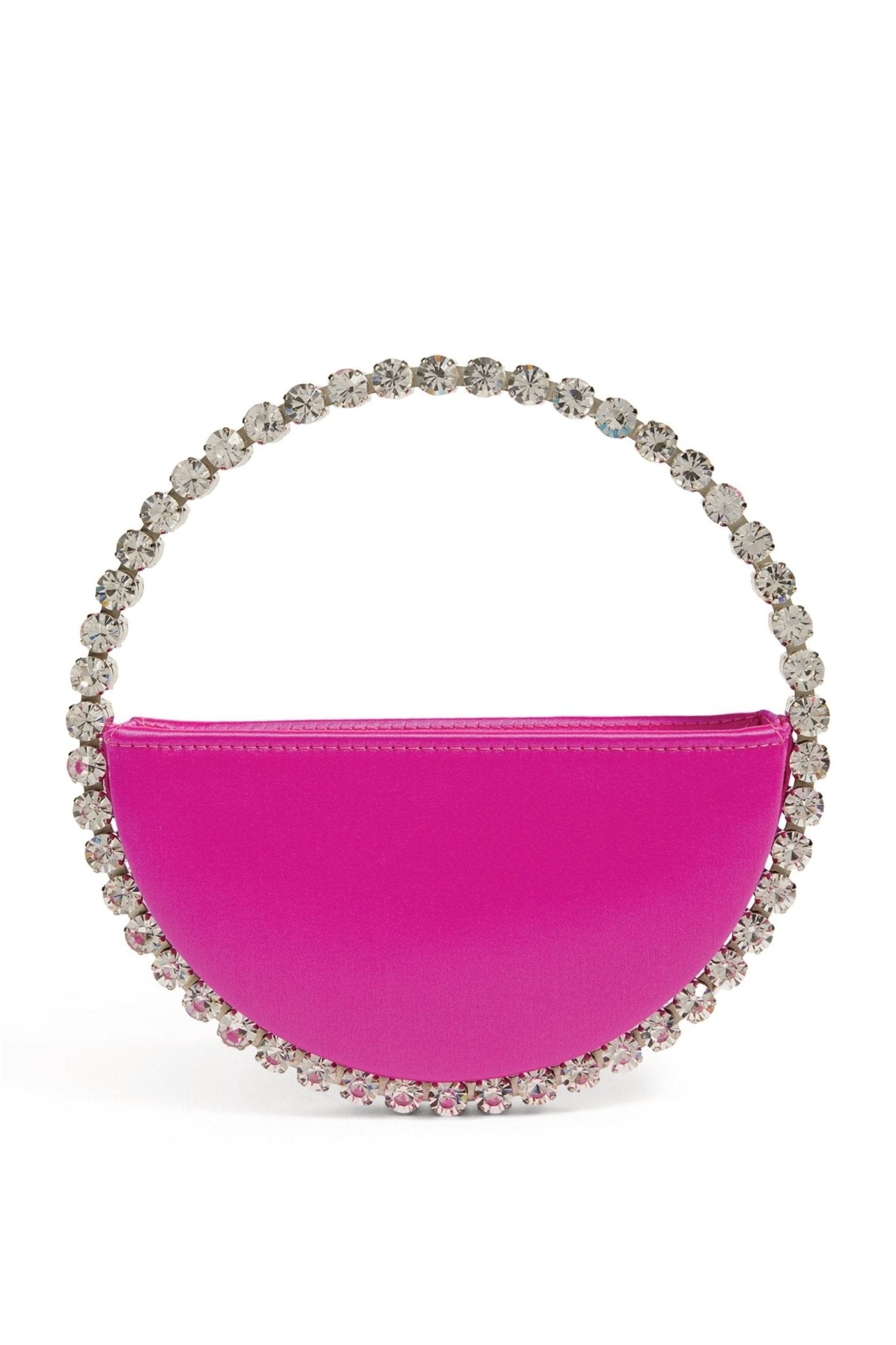 Bolsa Laço Diamante – Cetim Rosa Vibrante