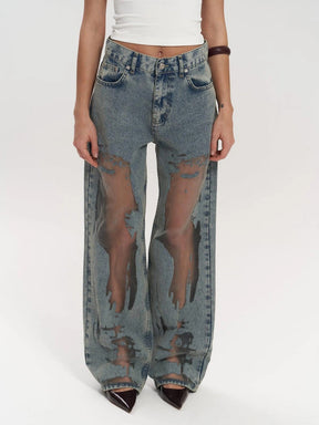 Calça Jeans de Cintura Alta The Lumara