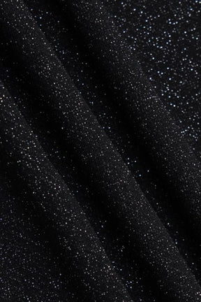 Vestido Longo de Malha Metalizada com Alça - Mariza