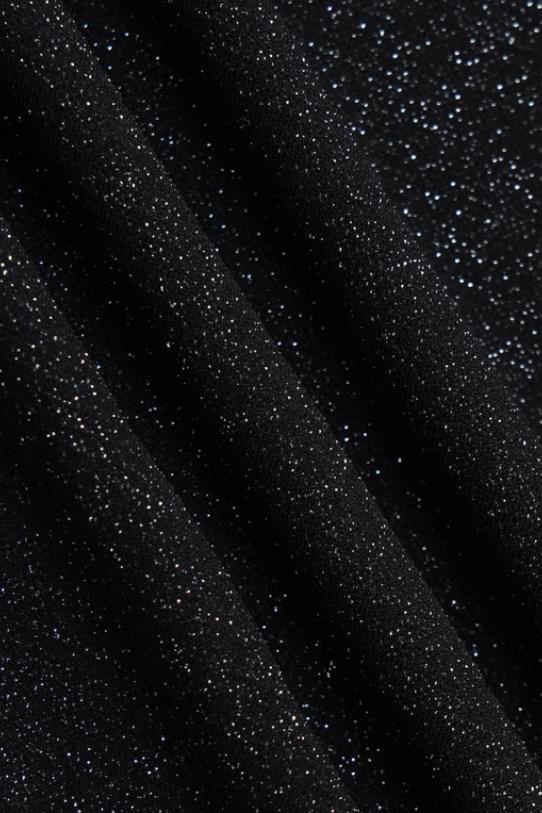 Vestido Longo de Malha Metalizada com Alça - Mariza