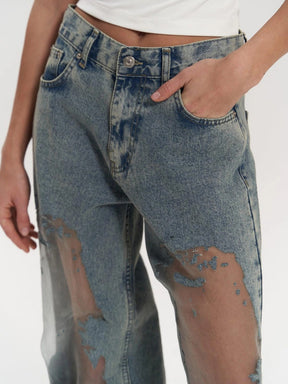 Calça Jeans de Cintura Alta The Lumara