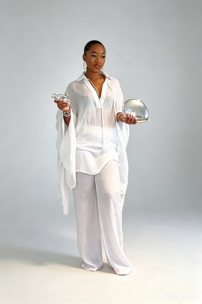 Conjunto Valérie Resort Branco