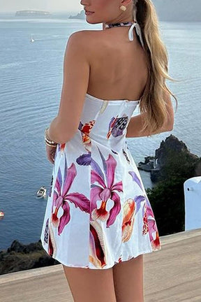 Vestido Freya Mini – Bouquet à Beira-Mar