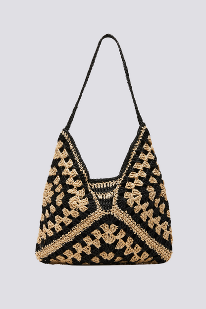 Bolsa Trançada Gigi – Estilo Verão Casual