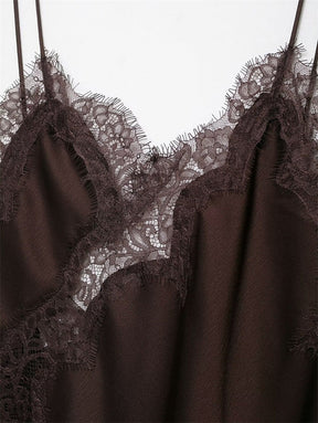 Vestido Lumière Satin – Encanto em Renda