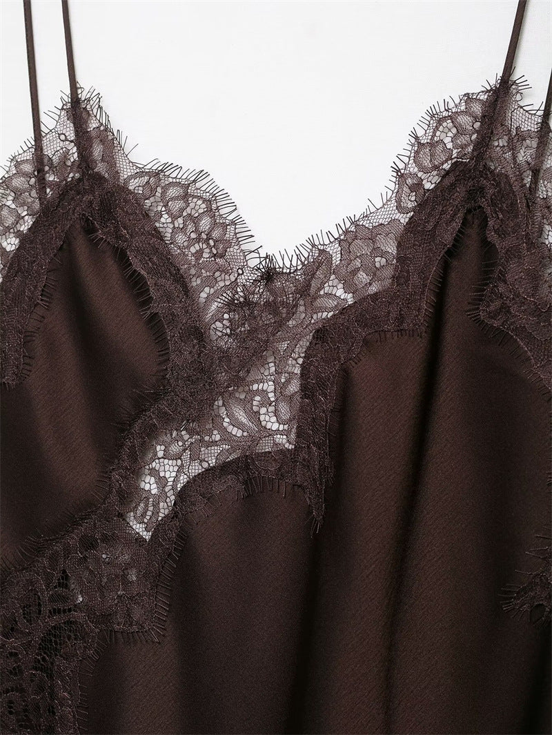 Vestido Lumière Satin – Encanto em Renda