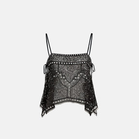 Blusa Brilho Verão Carnaval Britney