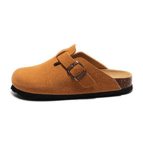 Clog Casual Conforto - Caramelo
