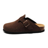 Clog Casual Conforto - Marrom Escuro
