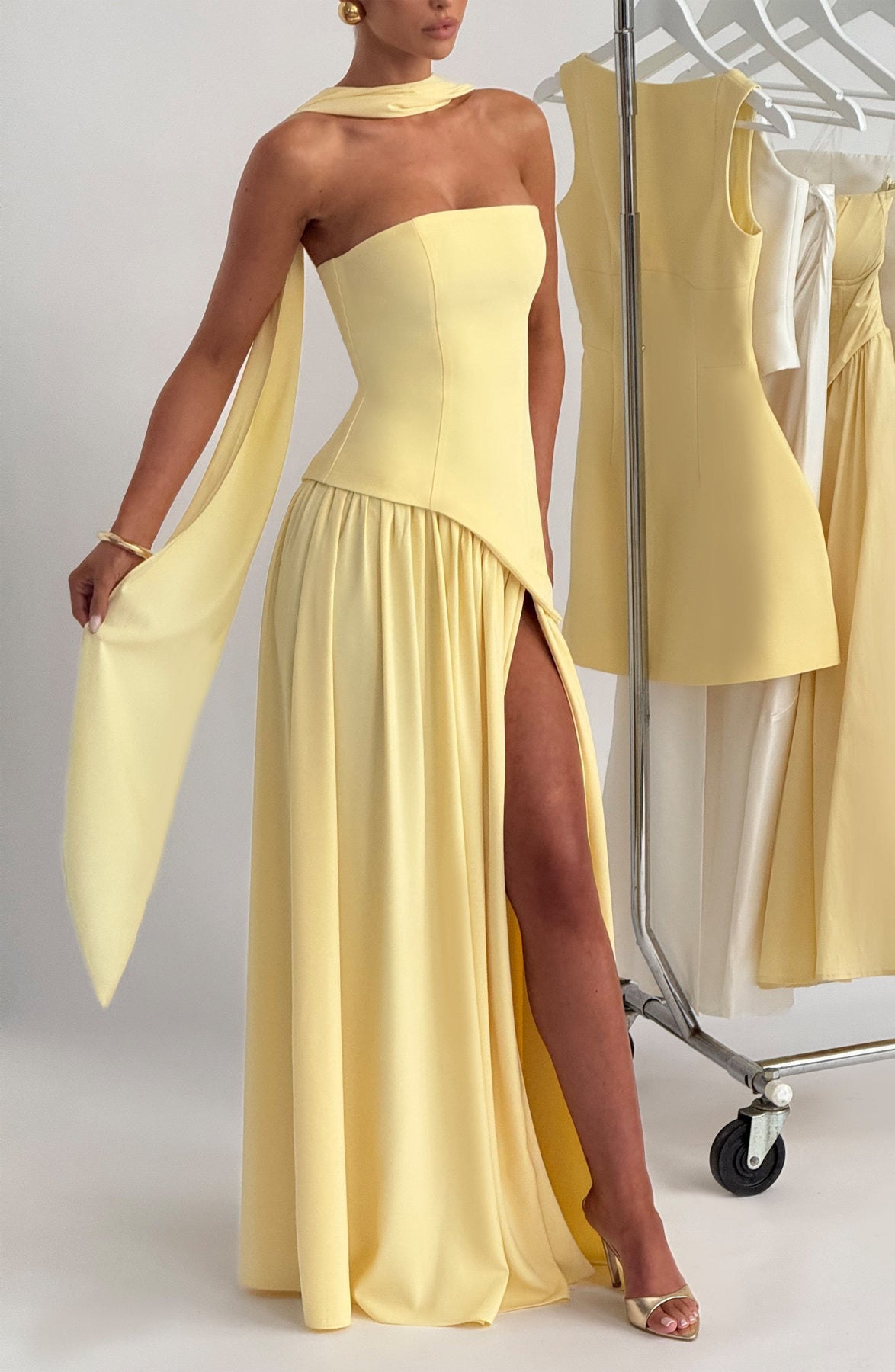 Vestido Longo Elegante - Fabricia