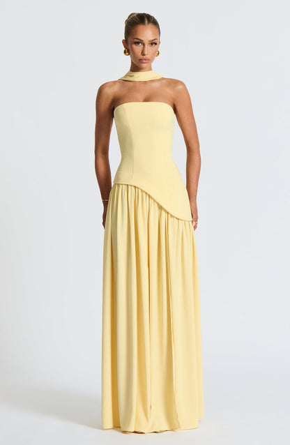 Vestido Longo Elegante - Fabricia
