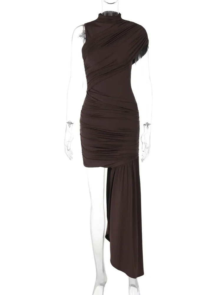 Vestido Mini Drapê – Yasmin