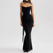 Conjunto Elegância Solar – Top Cropped e Saia Longa