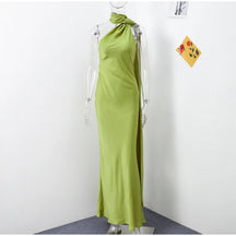 Vestido Longo Elegante com Alça de Fita – Lolita