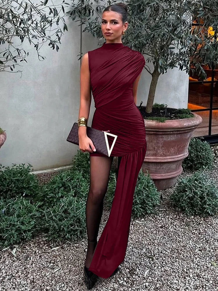 Vestido Mini Drapê – Yasmin