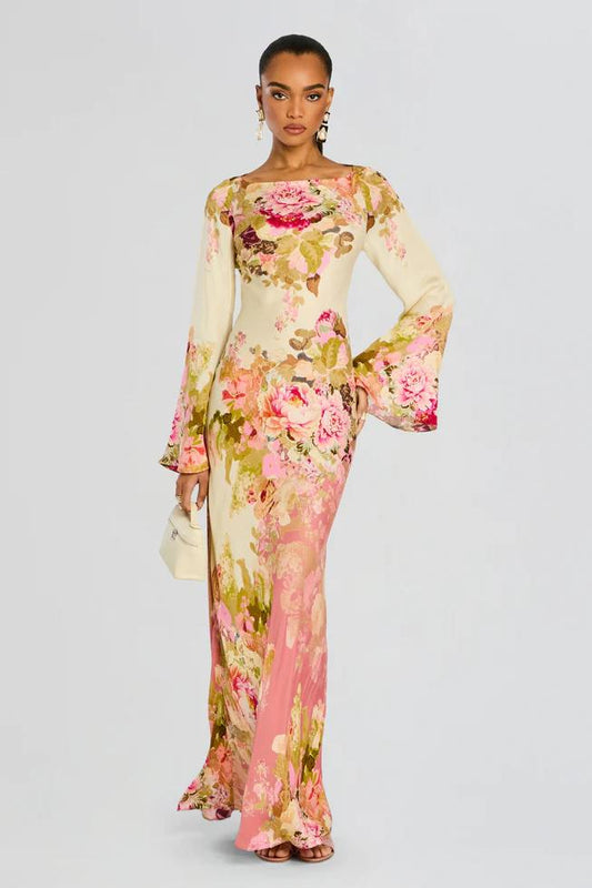 Vestido Longo Florença Garden