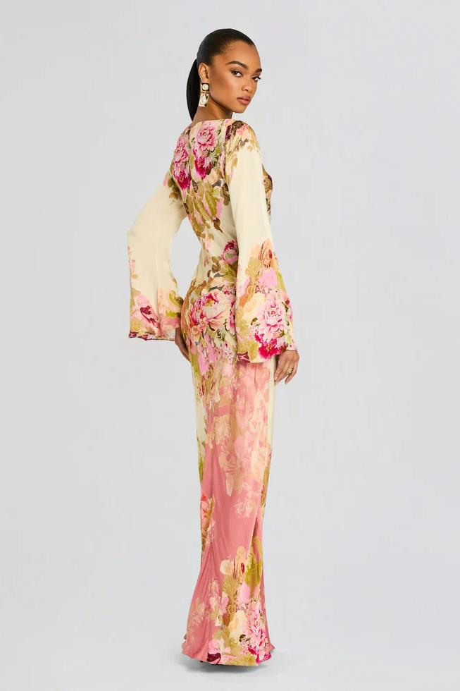 Vestido Longo Florença Garden