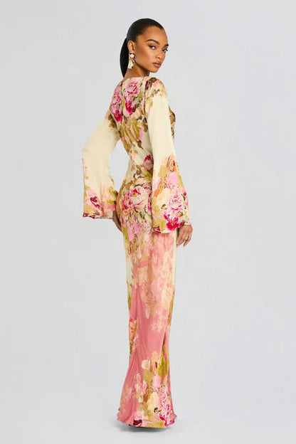 Vestido Longo Florença Garden