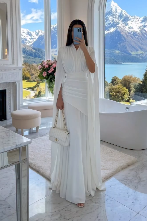 Vestido Longo Elegante Alessia