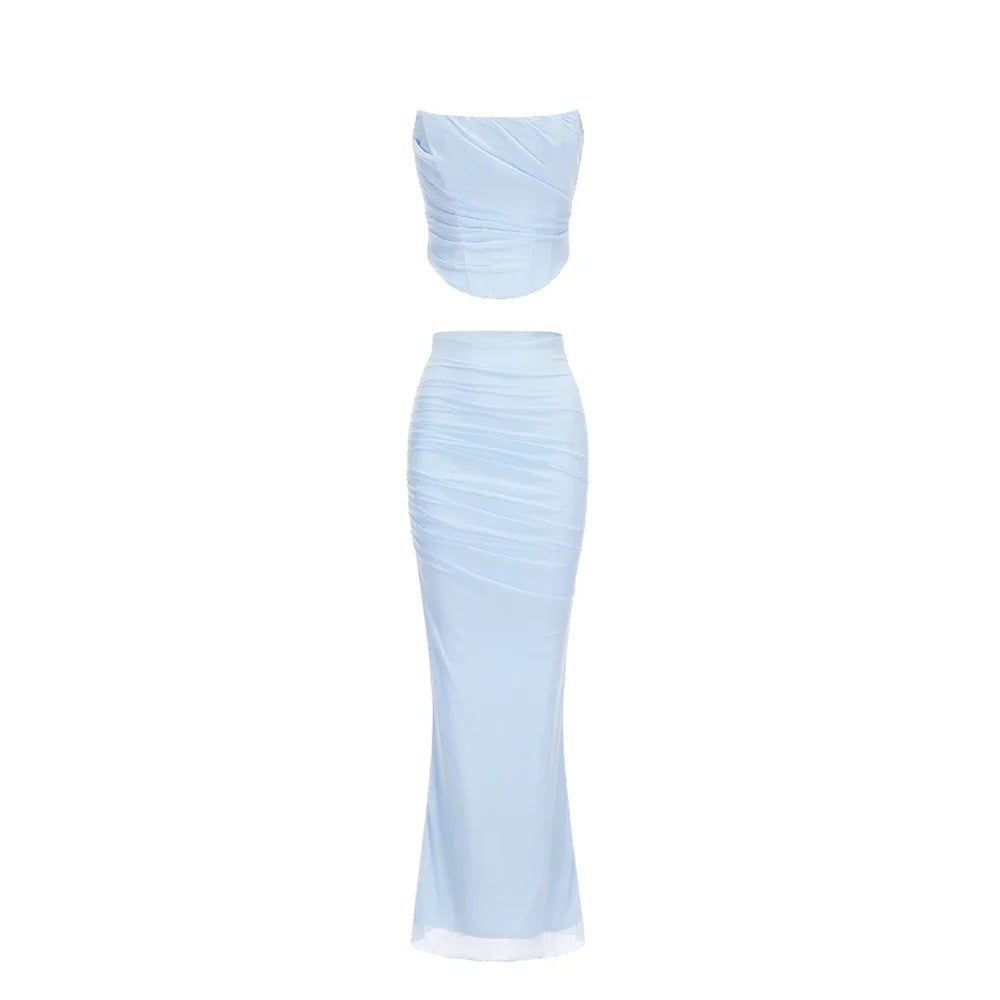 Conjunto Feminino Elegante 2 Peças – Celestine
