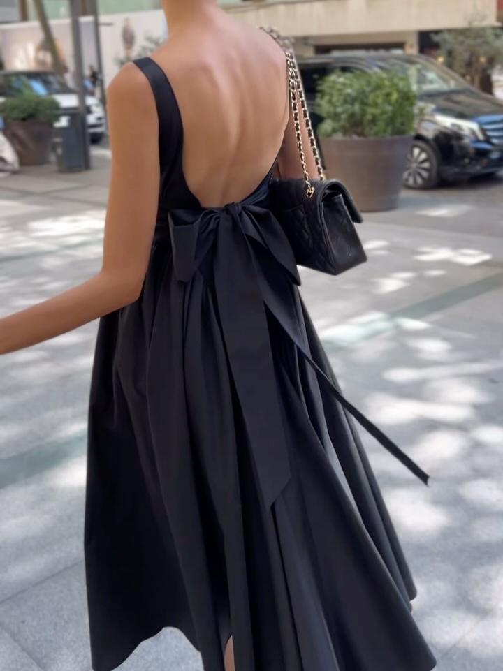 Vestido Midi - Noite de Laço