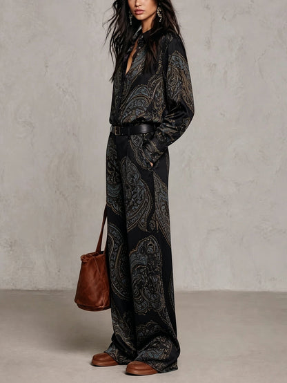 Conjunto Elegante Estampado Chiara