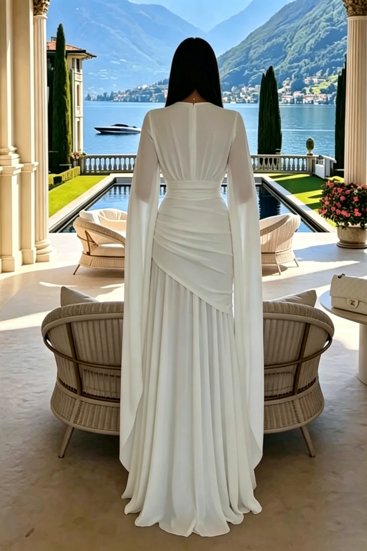 Vestido Longo Elegante Alessia