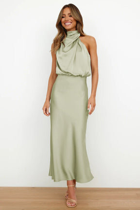 Vestido Longo Esther – Verde Claro