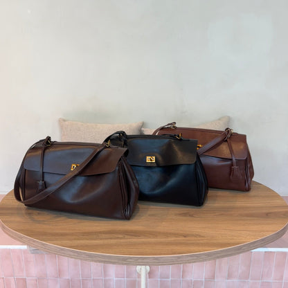 Bolsa Couro Ciara Vintage