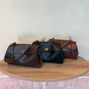 Bolsa Couro Ciara Vintage