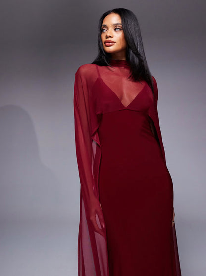 Vestido Longo Coral Seraphine