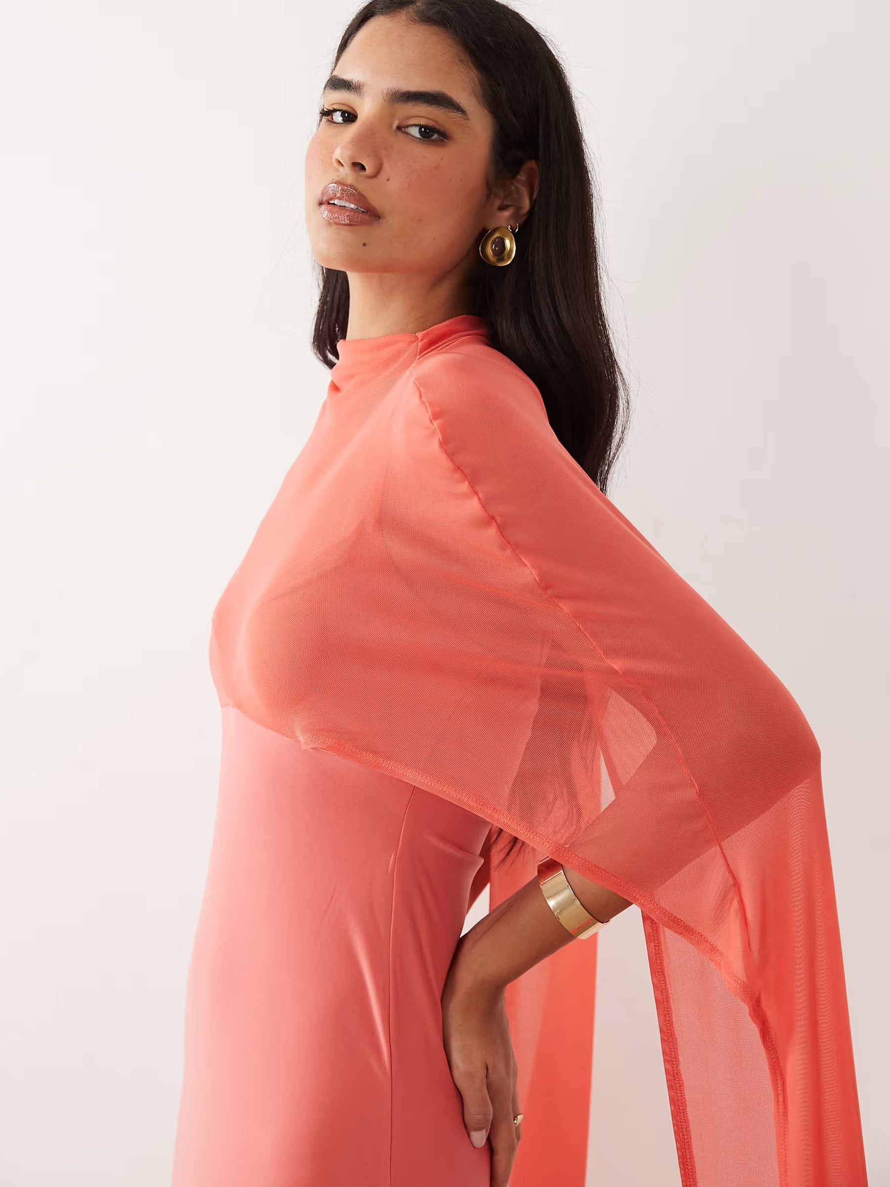 Vestido Longo Coral Seraphine