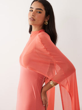Vestido Longo Coral Seraphine