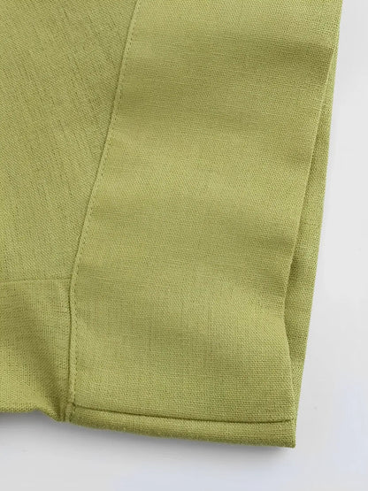 Conjunto Feminino Camisa Manga Longa com Botões e Calça Pantalona - Daniela