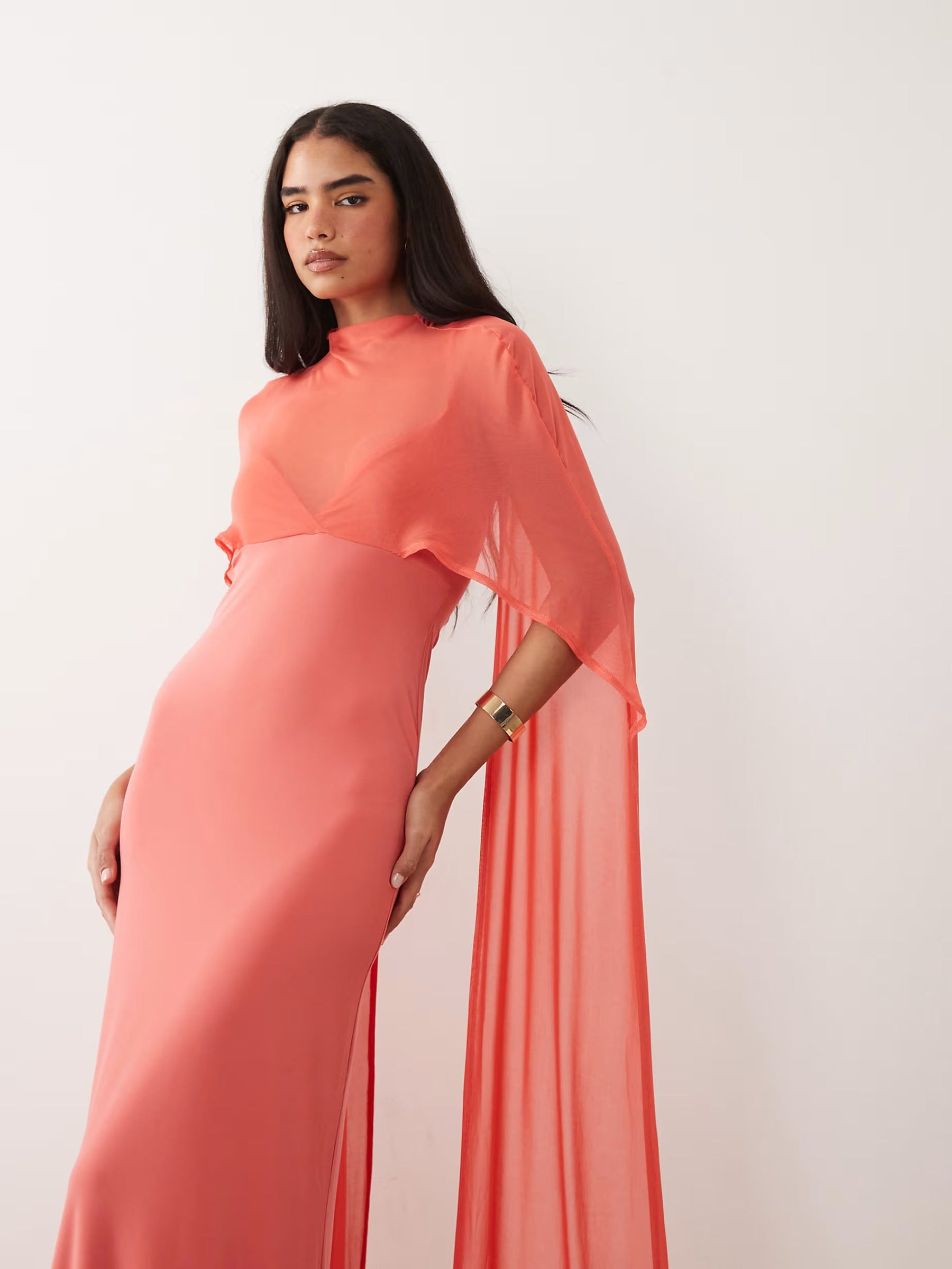 Vestido Longo Coral Seraphine