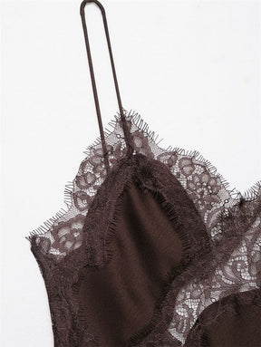 Vestido Lumière Satin – Encanto em Renda