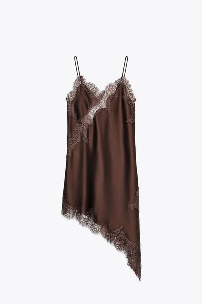 Vestido Lumière Satin – Encanto em Renda