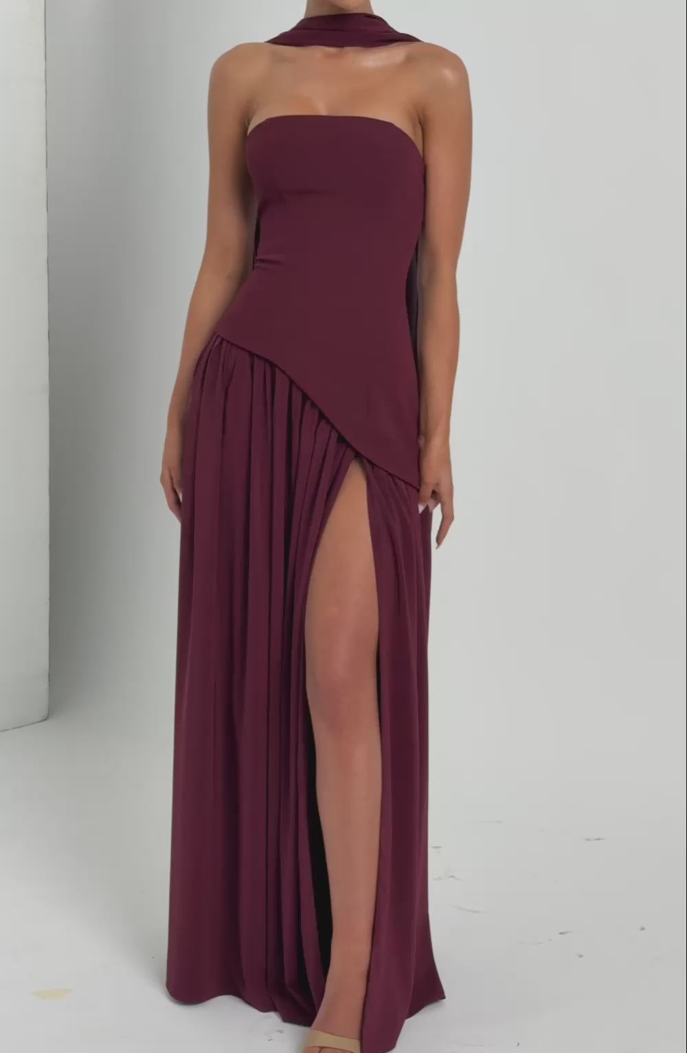 Vestido Longo Elegante - Fabricia