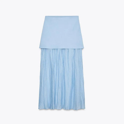 Conjunto Blusa Saia Plissada - Glícia