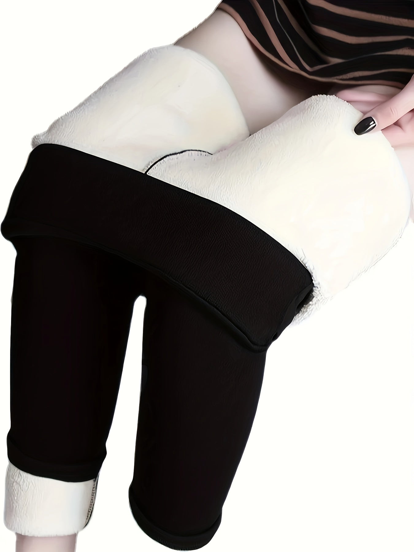 Calça Legging Aveludada Feminina