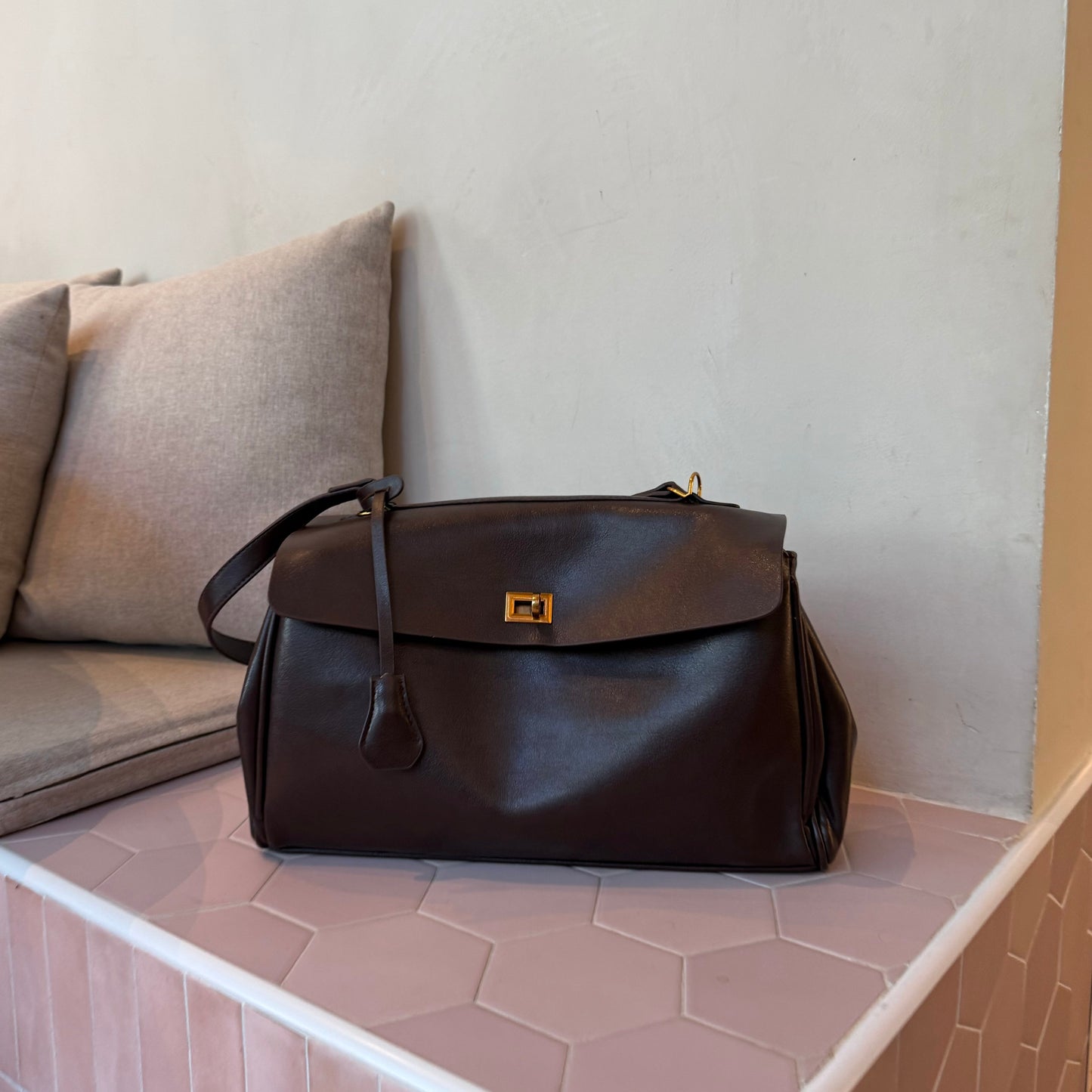 Bolsa Couro Ciara Vintage