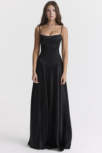 Vestido Acetinado Elegante - Maisa