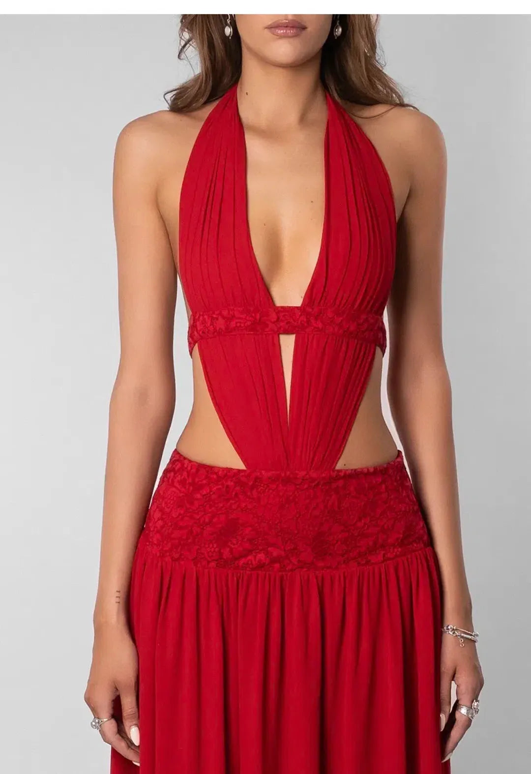 Vestido Longo Scarlett Vermelho