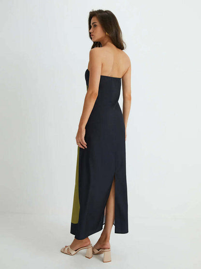 Vestido Longo Tomara que Caia Estampado - Nicole