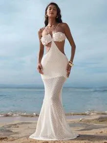 Vestido Elegante Noite de Cristal